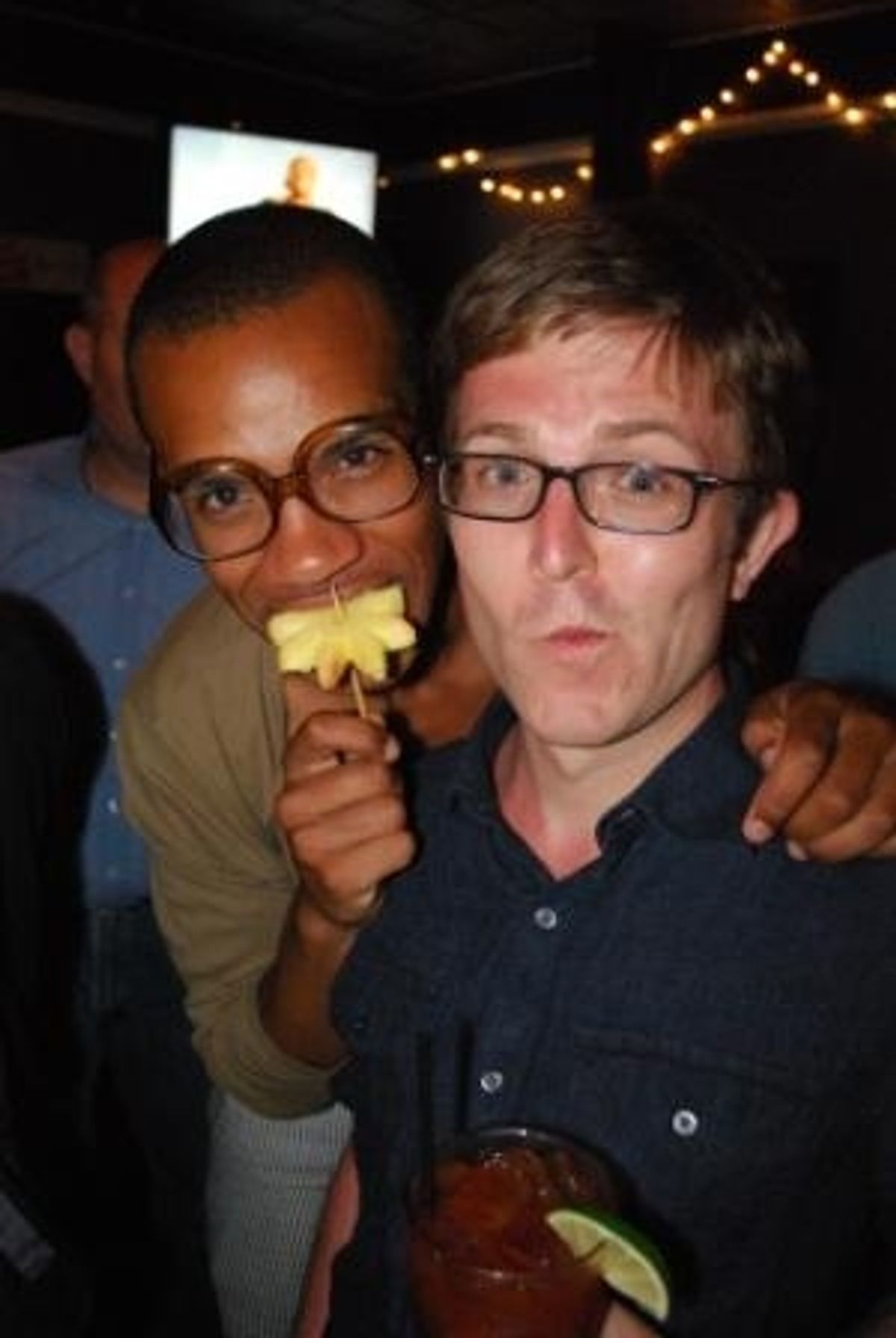 Armand Fields and Cameron Johnson at 